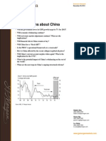 JP Morgan Special Report On China 2015