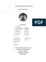 Laporan Praktikum Mekanika Tanah 2 - Direct Shear Test