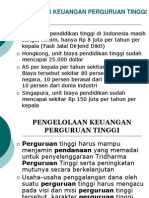 Pengelolaan Keuangan Perguruan Tinggi