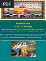 Putrada Ekadashi