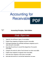 Accounting For Receivables: Accounting Principles, Ninth Edition