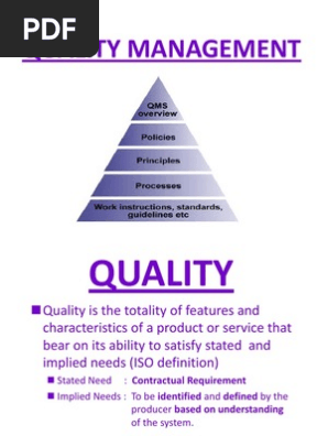 Quality Management System