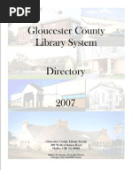 Download 2007 Gloucester County Library System Directory by gcls SN2514299 doc pdf