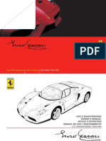 Enzo Ferrari Owner's Manual