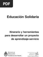 Download Itinerario y herramientas para desarrollar un proyecto de aprendizaje-servicio by Grupo Scout Canai Quen SN2514350 doc pdf