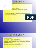 How To Approach The Contextual Linking Question