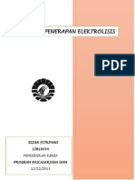 MAKALAH PENERAPAN ELEKTROLISIS