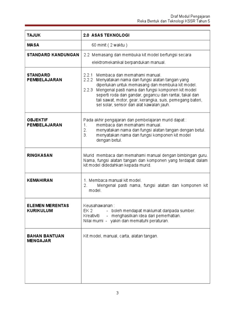 Modul Rbt T5 Pdf