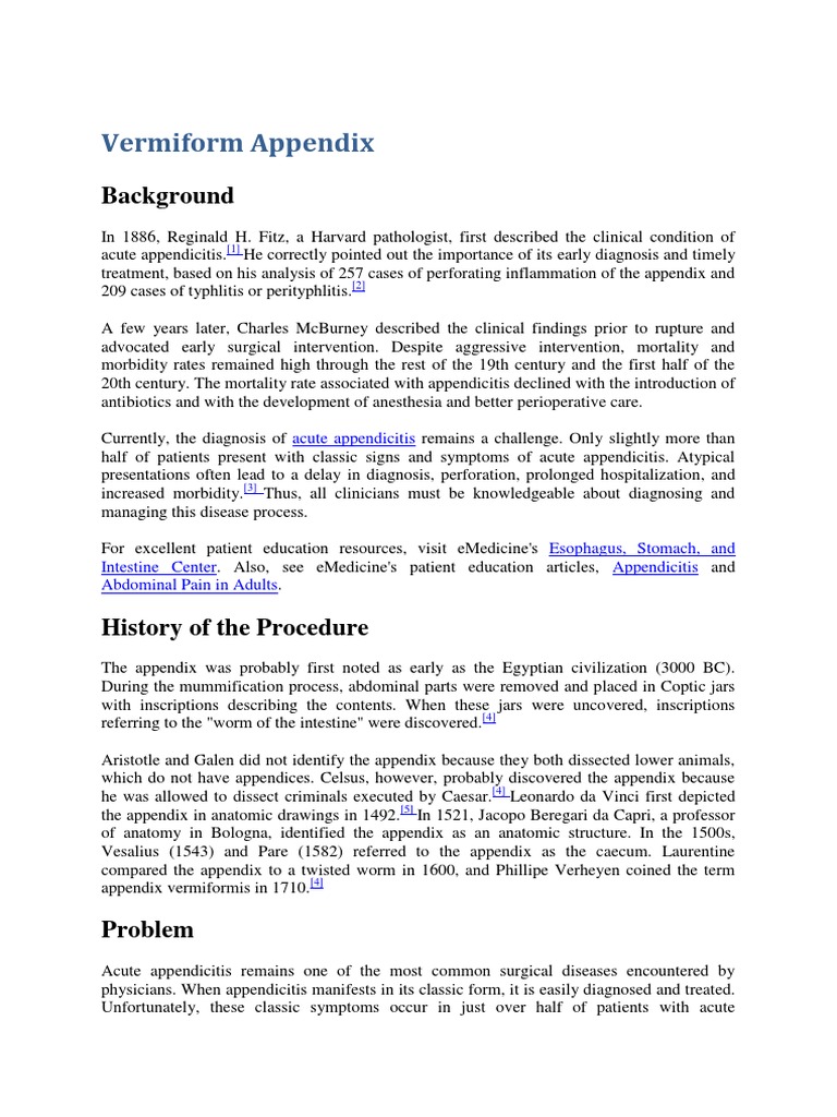 Appendix Acute | Medical Ultrasound | Diseases And Disorders