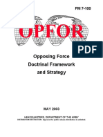 Army - fm-7-100 - Opposing Force Doctrinal Framework
