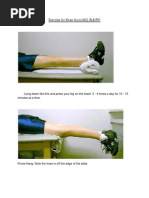 Exercise For Knee Injuries PDF