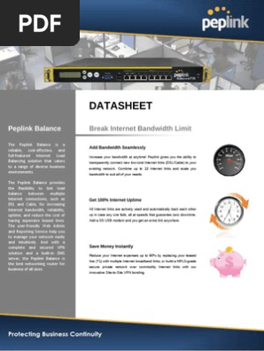peplink balance 710 datasheet