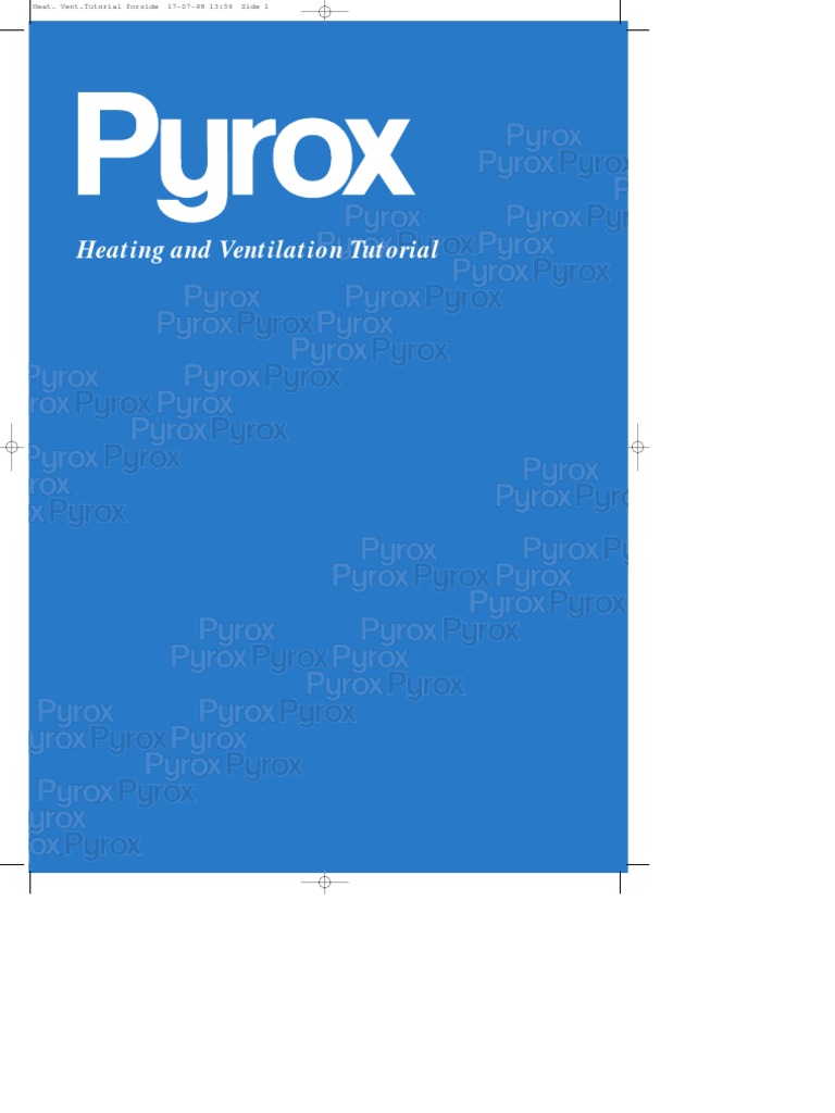 Pyrox Heating and Ventilation Guide | PDF | Sound | Decibel
