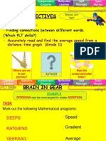 Distance-Time Graphs Grade D Lesson Complete