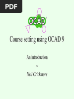 Course Drafting Using OCAD 9