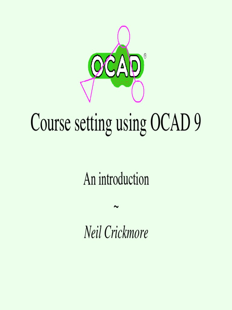 OCAD 9 Course Setting Guide | PDF | Icon (Computing) | Computer File