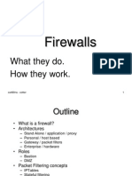Firewalls: What They Do. How They Work