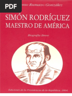 Download RUMAZO GONZALEZ A - Simn Rodrguez Maestro de Amrica by EDisPAL SN25145278 doc pdf