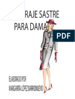 Traje Sastre Para Dama