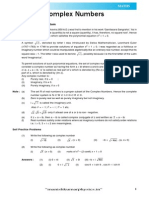 Complex Number Theory E