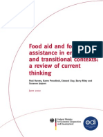 Food Aid and Food