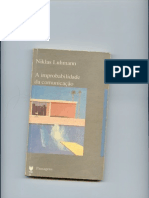 7. Niklas Luhmann a Improbabilidade Da Comunicação