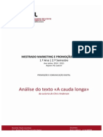 Cauda Longa - Análise - Envio PDF