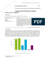 The Impact of Telecommunication Revolution in Nigerian: Health Sector Perspective