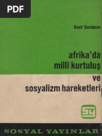 Basil Davidson - Afrika - Da Milli Kurtuluş Ve Sosyalizm Hareketleri - Sosyal Yay PDF