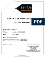 Etude Thermographique D'une Maison PDF