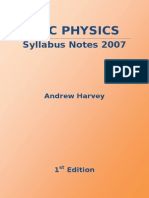 Physics Notes Andrew Harvey