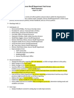 DSD Task Forces Summary 8-21-14policeREFORM