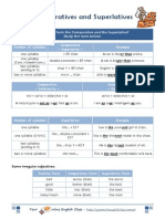 Comparatives and Superlatives