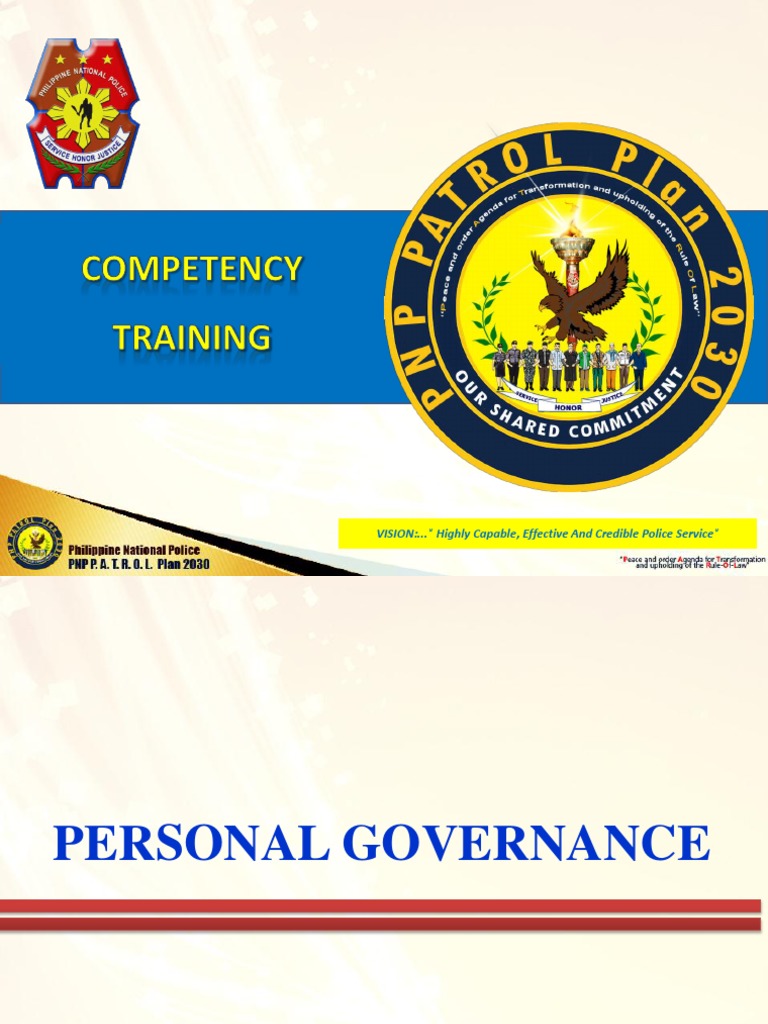 PNP Transformation and Personal Governance | PDF | Physical Exercise ...