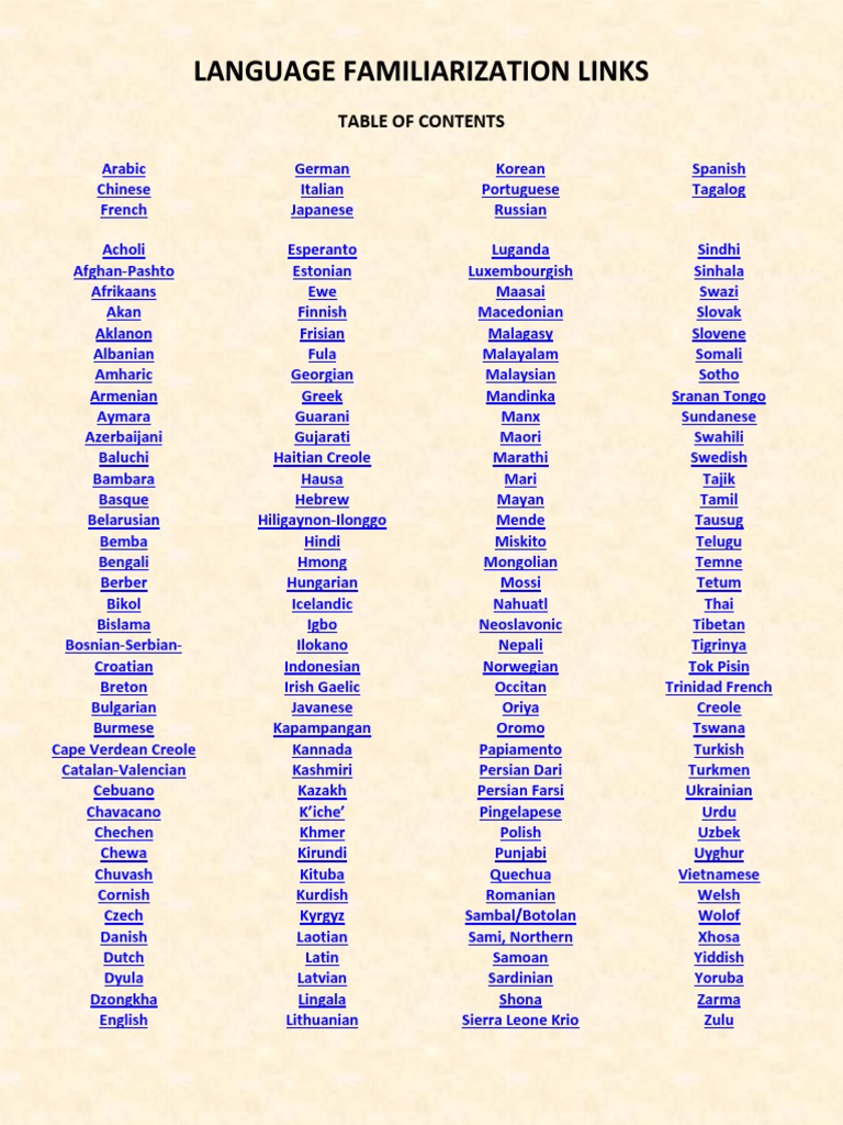 Language Learning Links v3 3 | PDF | Chinese Language | Human Communication
