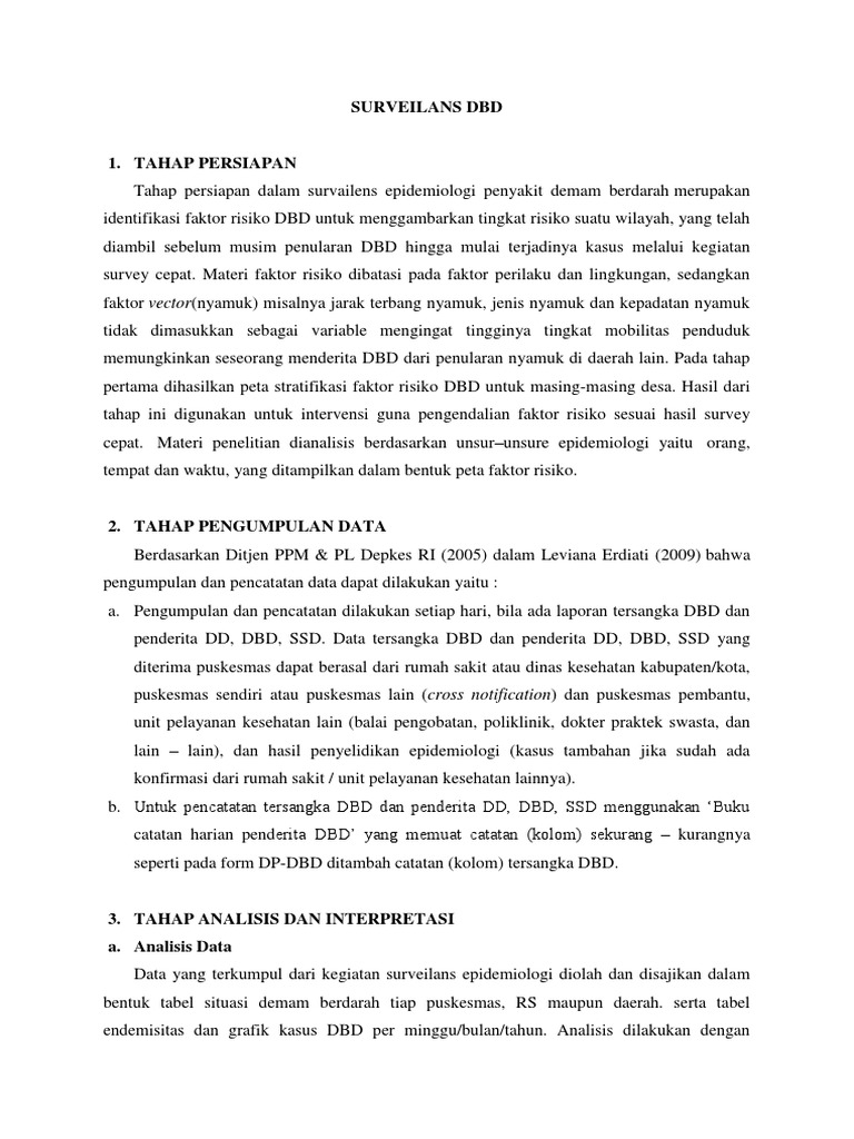 Surveilans DBD  PDF