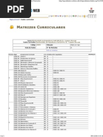 Q-Acadêmico Web Para if - S Consulta Matriz Curricular