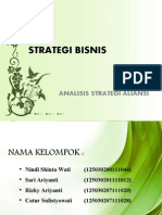 Strategi Bisnis (Strategi Aliansi)