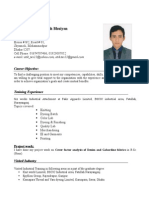 CV of Md. Atik Ullah Bhuiyan (Photo) ES