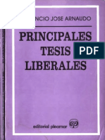 Arnaudo Jose - Principales Tesis Liberales