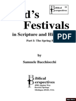 God's Festivals Vol 1 - Bacchiochi