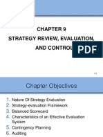 9 - Strategy Review, Evaluation and Control Chapter 9