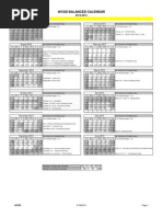 2014-2015 Approved Balanced Calendar Calendar