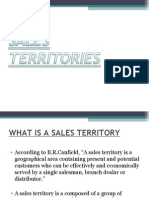 Sales Territories