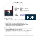 Curriculum Vitae: Riwayat Pendidikan