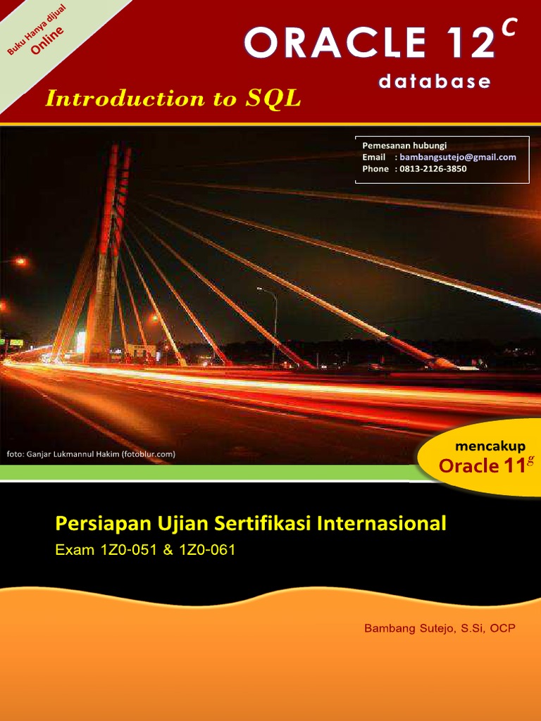 Oracle2c Introduction To SQL Sample PDF | PDF