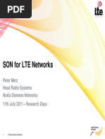 Merz SON for LTE Networks