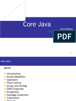 Core Java: - Sharad Ballepu
