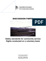 Safety Standards For Community Service Flights Conducted On A Voluntary Basis