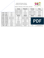 Class Timetable 3c Image
